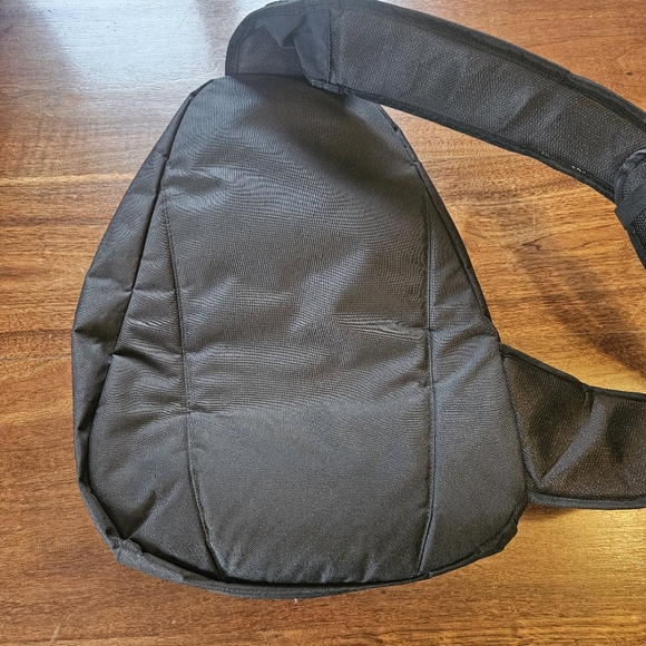 Adidas Load Spring Sling Backpack Shoulder Bag Black - Picture 7 of 16